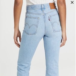 Levi's Wedgie Straight Jeans Luxor Again wash - 24X25